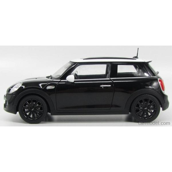 ミニクーパーミニカー1/18 ノレブNOREV - MINI - NEW MINI COOPER S 2014 BLACK WHITE /【Buyee】