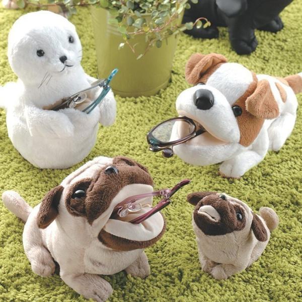 その他サービス | 福利厚生 メガネスタンド アニマル パグ マイクロ ぬいぐるみ イヌ 犬 イヌ一般