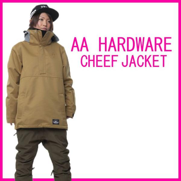 スノーボード AA CHEEF JACKET AA HARDWEAR CHEEF JACKET ダブルエー ハードウェア チーフジャケット