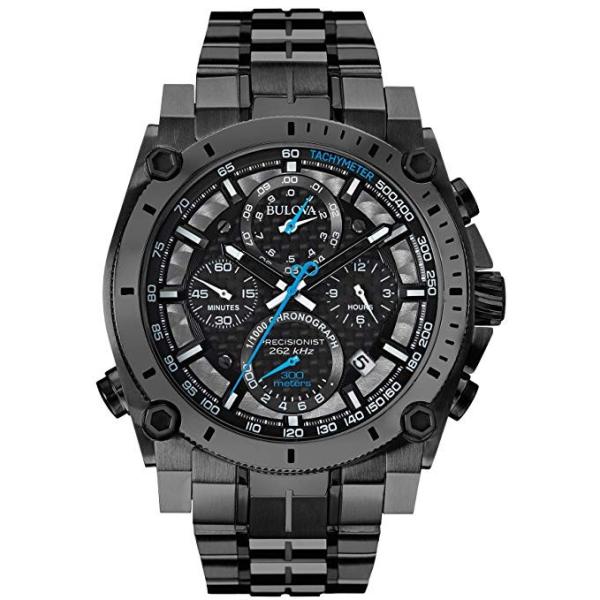 ブローバ Bulova プレシジョニスト メンズ腕時計 98B229 ケース直径46mm クロノグラフ バンドカラー /【Buyee】