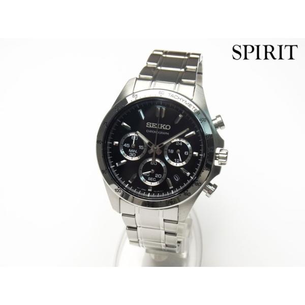 セイコー腕時計 メンズ クロノグラフ SEIKO SPIRIT スピリット