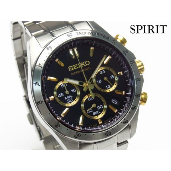 セイコー腕時計 メンズ クロノグラフ SEIKO SPIRIT スピリット