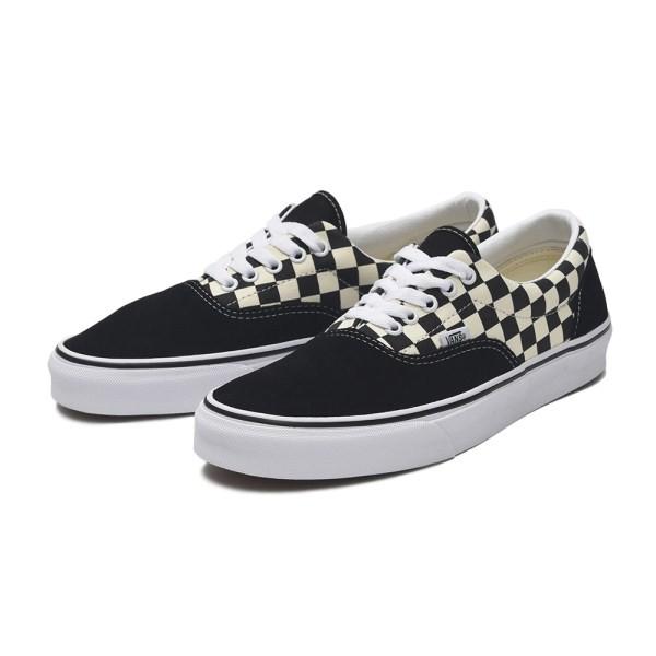 バンズ（VANS)ERA エラ ブラック×チェッカー US 9（27.0cm) USA VANS買