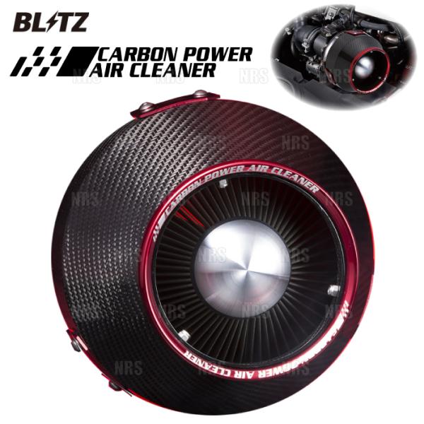 BLITZ ブリッツ カーボンパワーエアクリーナー C-HR NGX50 8NR-FTS 16