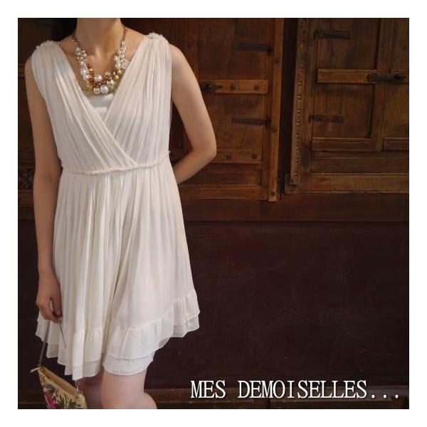 MES DEMOISELLES...Paris メドモアゼル IPOLINE DRESS カシュクール