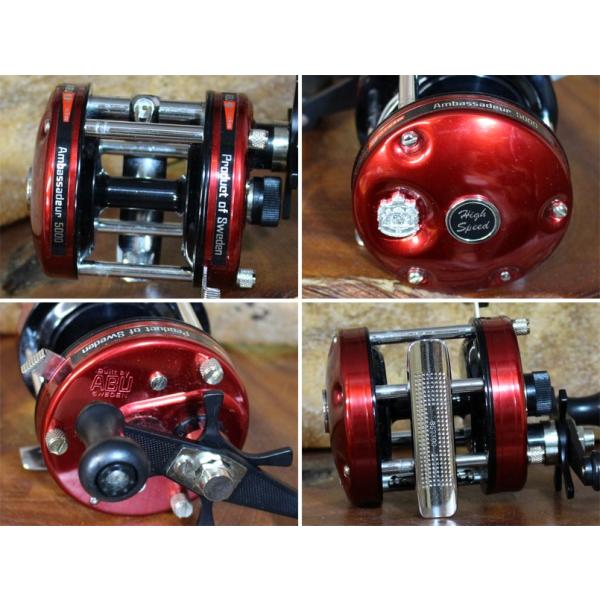 ABU AMBASSADEUR 5000 赤 Abu Garcia アブABU ambassadeur 5000赤 パーミング : ABU's