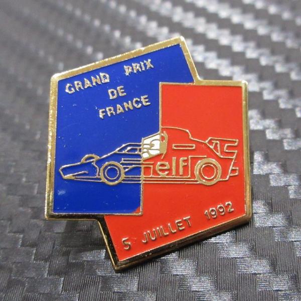 elf フランスグランプリ 1992年7月5日 ピンバッジ／ BALLOU REG'D