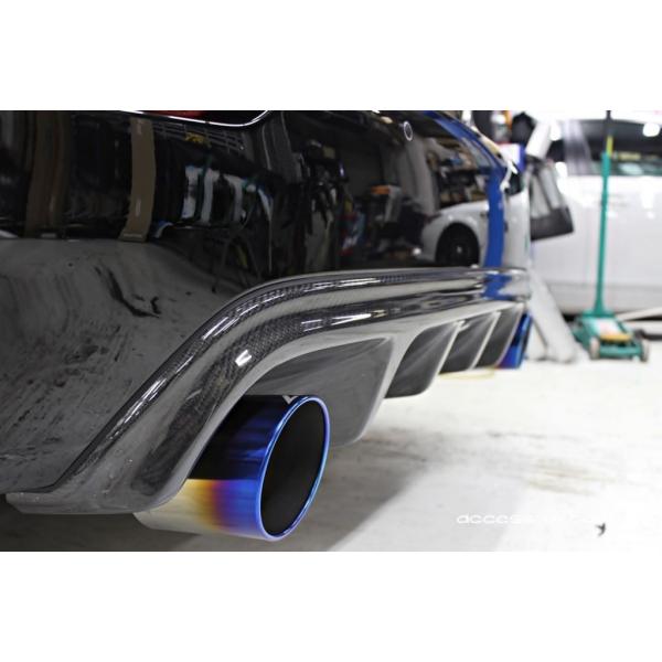 Ae EuroR Plus V37スカイラインリアピース(Tail) 2テール115Φ /【Buyee】