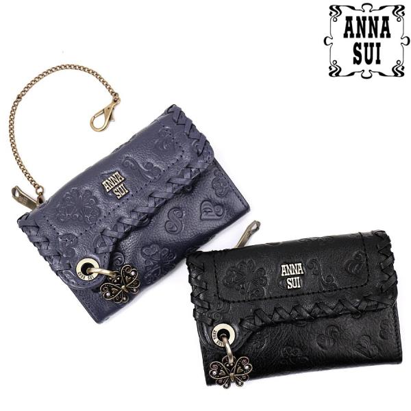 アナスイ 小物 レディース カードケース ダリア マルチケース 313183 ANNA SUI ladies 贈り物 /【Buyee】