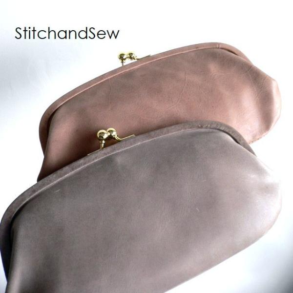 ノベルティ StitchandSew ステッチアンドソー 財布 ワックス レザー