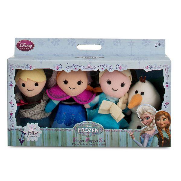 アナと雪の女王　フィンガー　パペット　セット　指人形　マスコット ディズニー アナと雪の女王 Frozen グッズ おもちゃ アナ雪 指人形