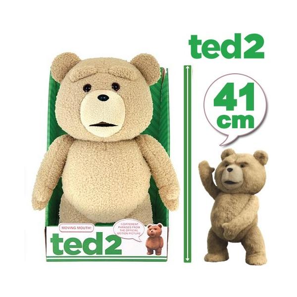 TED 癒し ぬいぐるみ テッド しゃべる 話す グッズ TED2 41cm(16inch