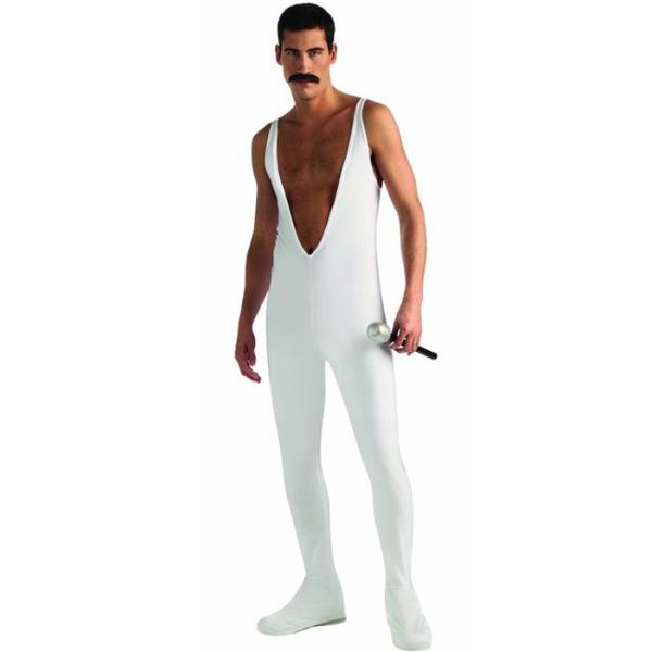 フレディマーキュリー クィーン コスプレ 衣装 ジャンプスーツ 大人用