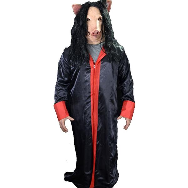 激レア ながい SAW ジグソウ ビリー ニット帽 仮装 ハロウィン