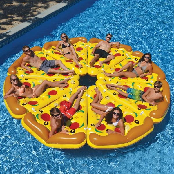 プール 家庭用 ピザ 浮き輪 ピザフロート プール ビーチ おもしろい 
