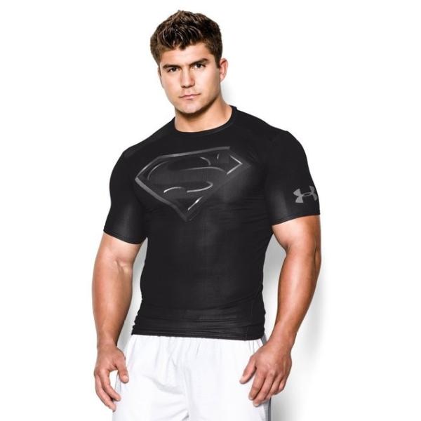 スーパーマン アンダーアーマー ロゴ Tシャツ 大人 男性用