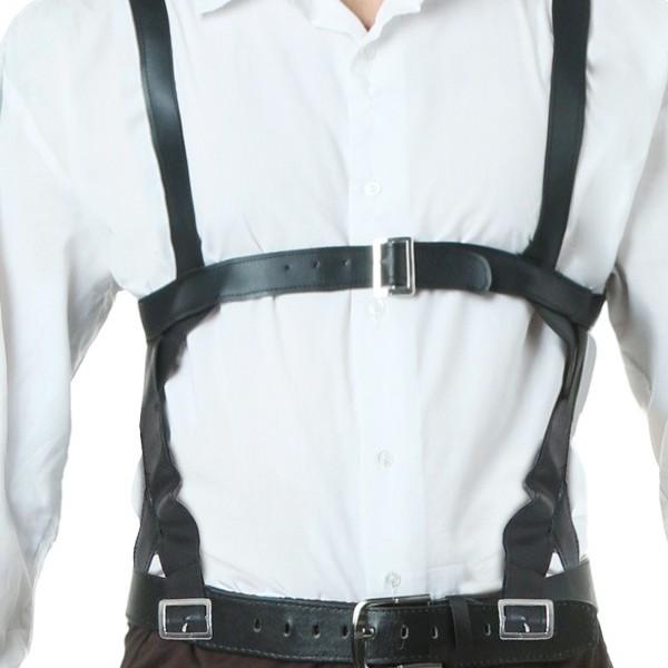 p*a様 ハイクオリティ 進撃の巨人 コスプレ セット ハーネス付き 61+LG7B2ZHL.jpg_BO30,255,255,