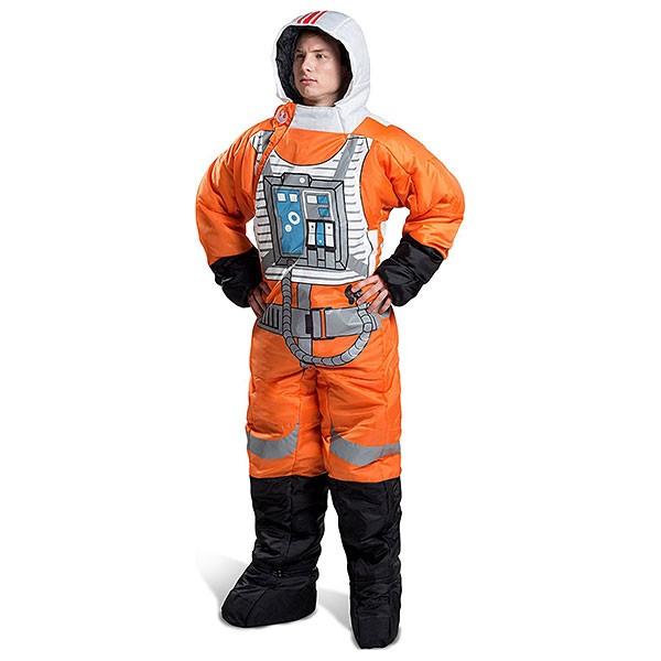 スターウォーズ 服 着る寝袋 セルクバッグ 反乱軍 パイロット 制
