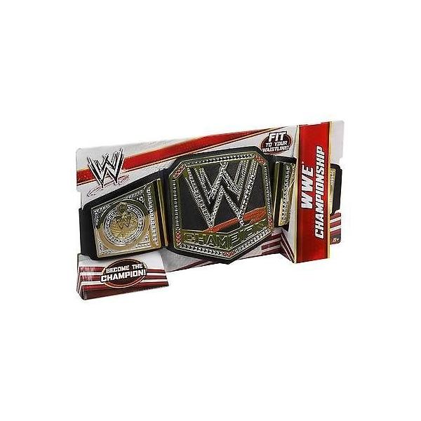 WWE チャンピオンベルト 黒 おもちゃ マテル 海外 プロレス
