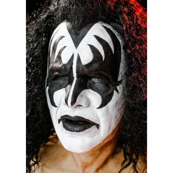 KISS デーモン ジーンシモンズ マスク シリコン 高級 コスプレ メタル