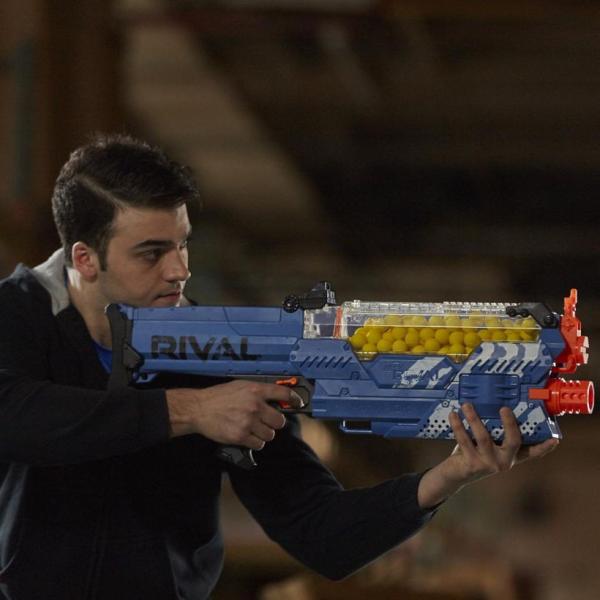 ナーフ NERF Rival Nemesis MXVII-10K Blaster 青 サバゲー 銃
