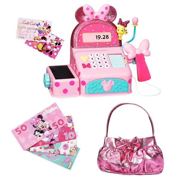 ミニーマウス サウンド付き キャッシュ レジスター お店 レジ