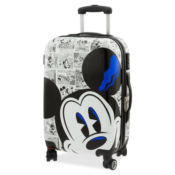 ミッキーマウス スーツケース 白 コミック スモール ディズニー