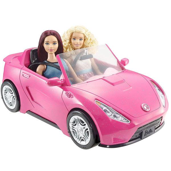 バービー 人形用 ピンクのコンバーチブル 車 カー 海外版 おもちゃ
