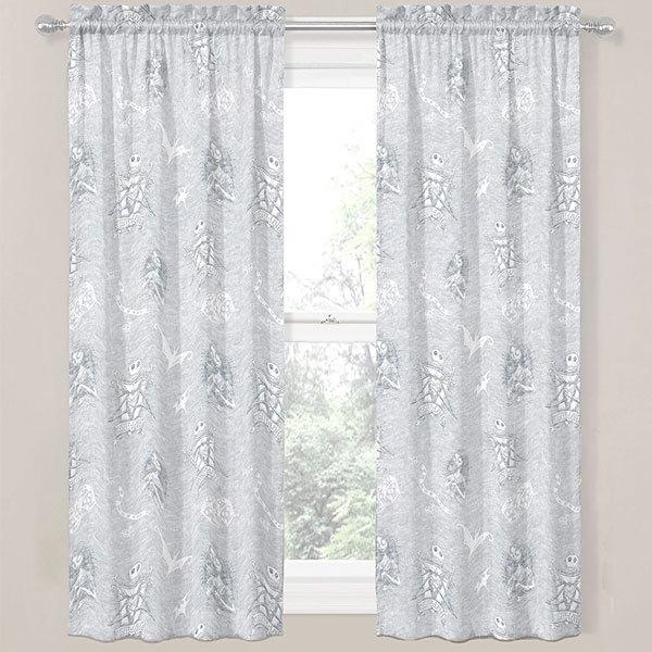 ディズニー ナイトメアー ビフォア クリスマス カーテン 子供部屋