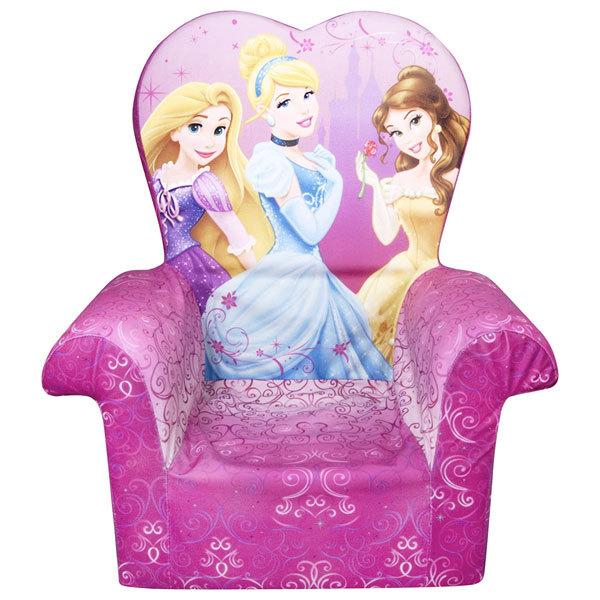 新生活 ディズニープリンセス キッズソファ チェア イス ピンク 子供用