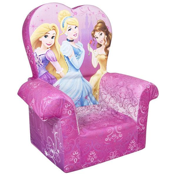 新生活 ディズニープリンセス キッズソファ チェア イス ピンク 子供用