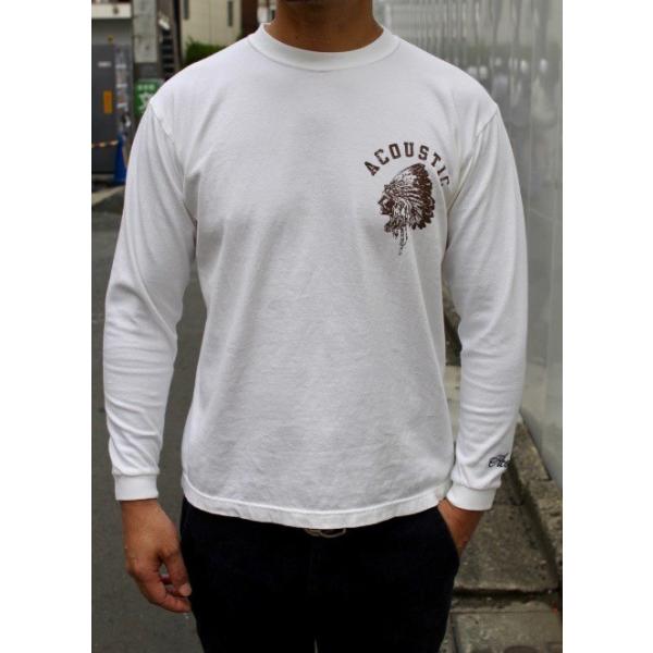 ACOUSTIC アコースティック ACOUSTIC/INDIAN L/S TEE 絶対に首の伸び