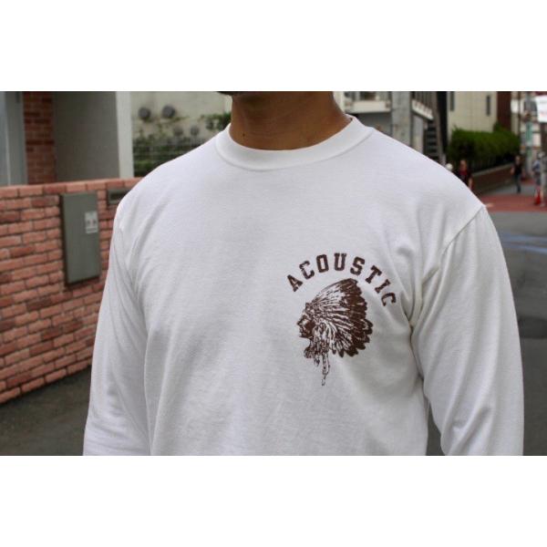 ACOUSTIC アコースティック ACOUSTIC/INDIAN L/S TEE 絶対に首の伸び