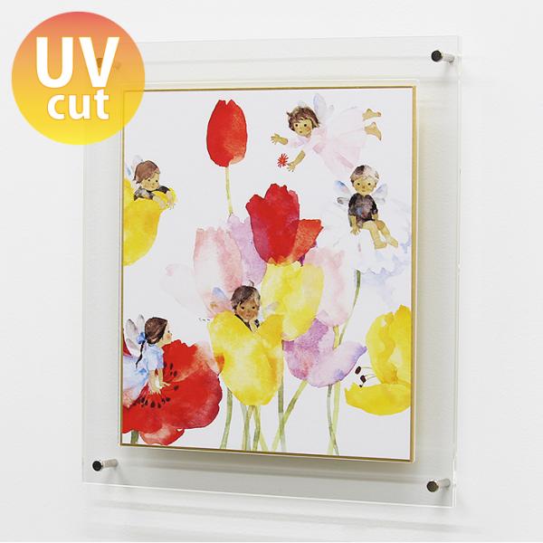 色紙額 ミニ色紙・寸松庵サイズ専用 UVカット 色紙用額縁 サイン