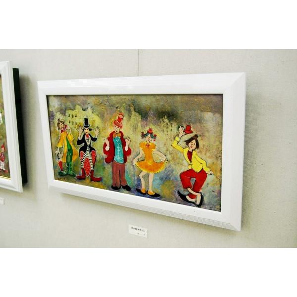 絵画 ＥＢ-ＡＲＴ カトリーヌ・石本作 街の歌（曲芸団） /【Buyee ...