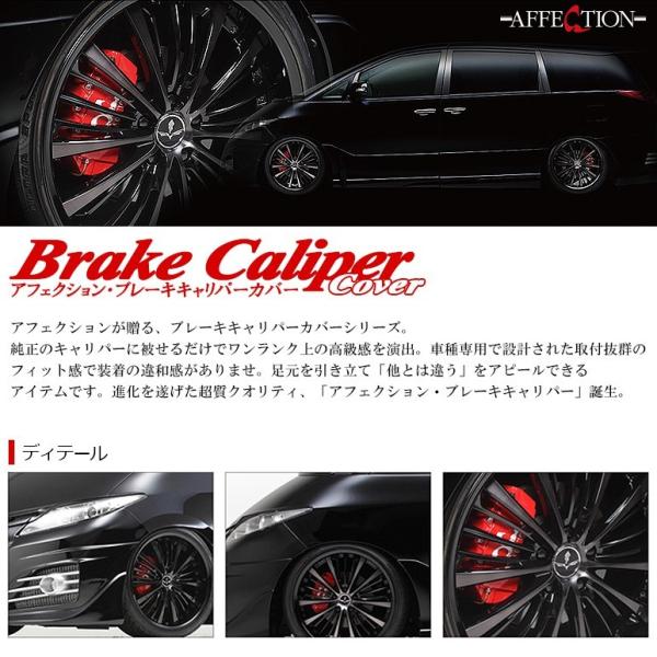 アルファード30 ROJAM キャリパー カバー 取付けステー付き ROJAM