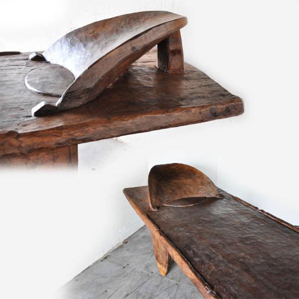 セヌフォ族 テーブル ベンチ Vintage Stool 1 / Senoufo / Côte d