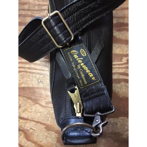 CUSHMAN】スタッズ付き レザーショルダーバッグ(2way) MEDIUM