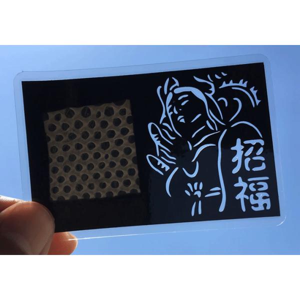 幸運を呼ぶ白蛇の抜け皮 白蛇観音切り絵入 お財布に入れる金運の
