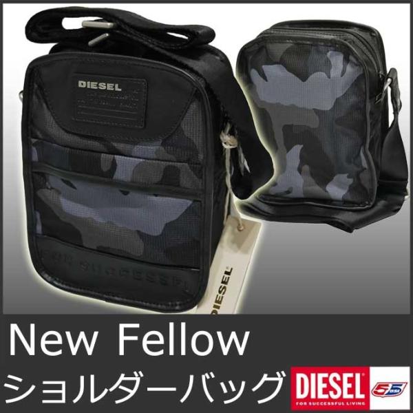 DIESEL 9021 ディーゼル リュック ショルダーバッグ ポーチ 斜め掛け 迷彩黒 ブラック New Fellow X02401 55DSL  メンズ レディース /【Buyee】 Buyee - Japanese Proxy Service | Buy from Japan!