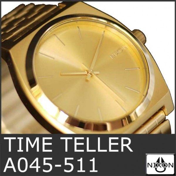 NIXON 9061 ニクソン 時計 ゴールド 金 タイムテラー 腕時計 メンズ