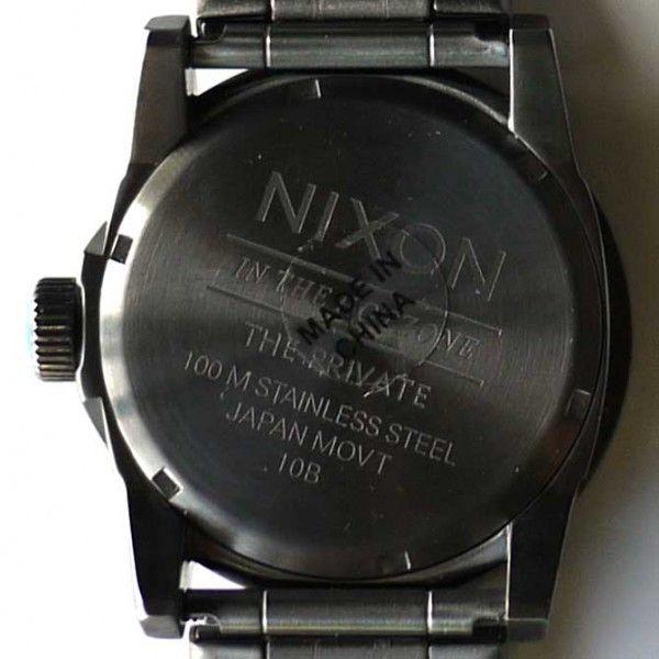 NIXON 9069 ニクソン 時計 プライベート 腕時計 ガンメタ メンズ