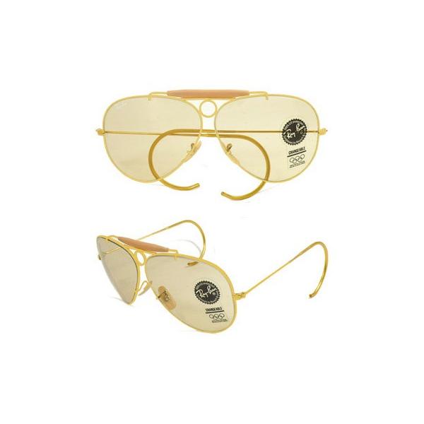 レイバン サングラス USA製 ボシュロム社 シューター ゴールド レイバン サングラス Ray-Ban 【ボシュロム/アメリカ製/正規品