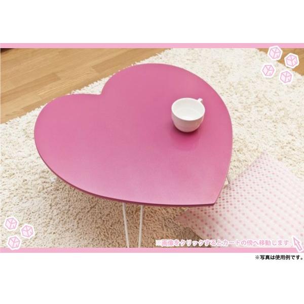 ハンドメイド　ハートのミニテーブル ハートのミニテーブル | iichi 日々の暮らしを心地よくする