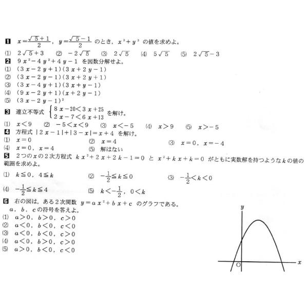 労災看護専門学校入試受験過去問国語数学英語平成21〜29年問題解答(PDF