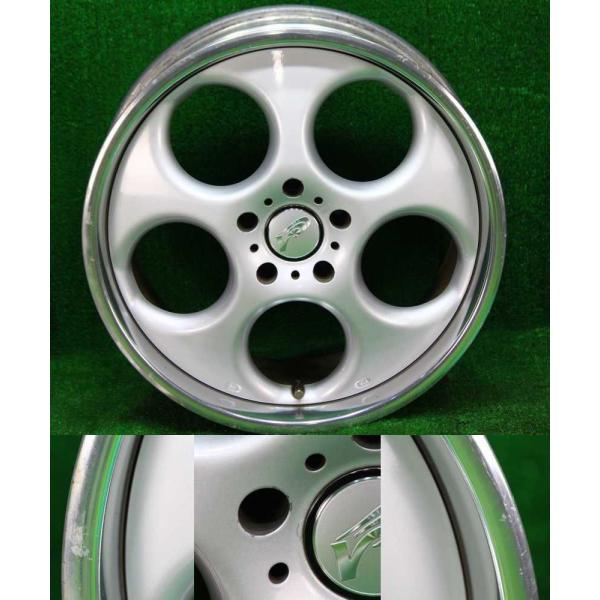 中古】RAYS ベルサス ドルチェ ワイド 18x8.0 38 114.3-5穴 4本 中古