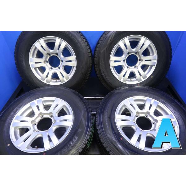 中古タイヤ スタッドレスタイヤ ホイールセット 4本セット 195/80R15