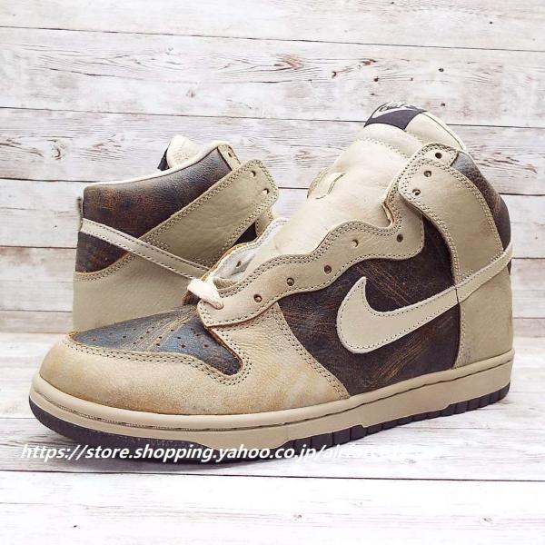 308348-221 2003年製 未使用 原宿AD21限定 NIKE DUNK HIGH GRANGE PACK 