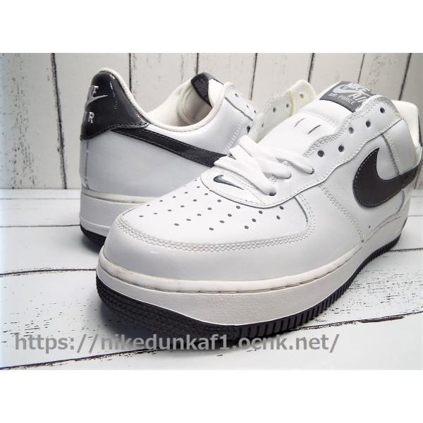 306353-105｜2005年製 NIKE AIR FORCE1 LOW“白灰 パテント