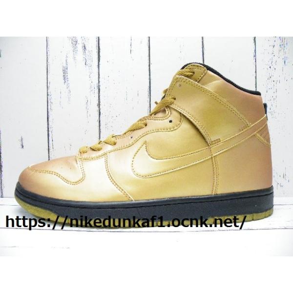 308348 771】2004年製 NIKE DUNK HIGH アテネオリンピックゴールド 